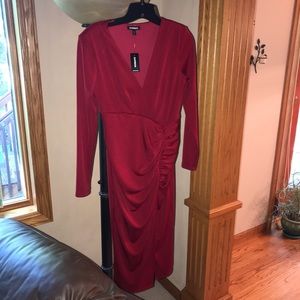 BRAND NEW-TAGS ON Red Express Dress